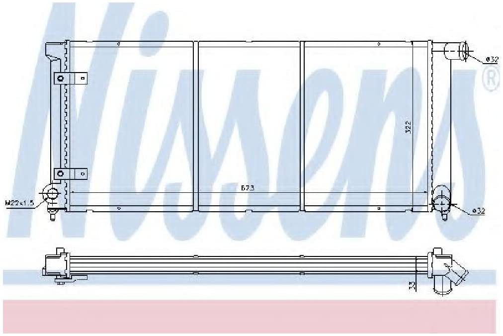 Nissens 65175 Radiator, engine cooling