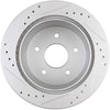 TUPARTS Slotted Rotors Rear and Ceramic Brake Pads Fit for 1997-2005 Chevrolet Blazer, 1998-2004 Chevrolet S10, 1998-2001 GMC Jimmy, 1997-2001 Oldsmobile Bravada