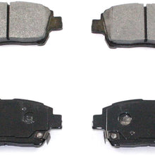 DuraGo BP822 MS Front Semi-Metallic Brake Pad