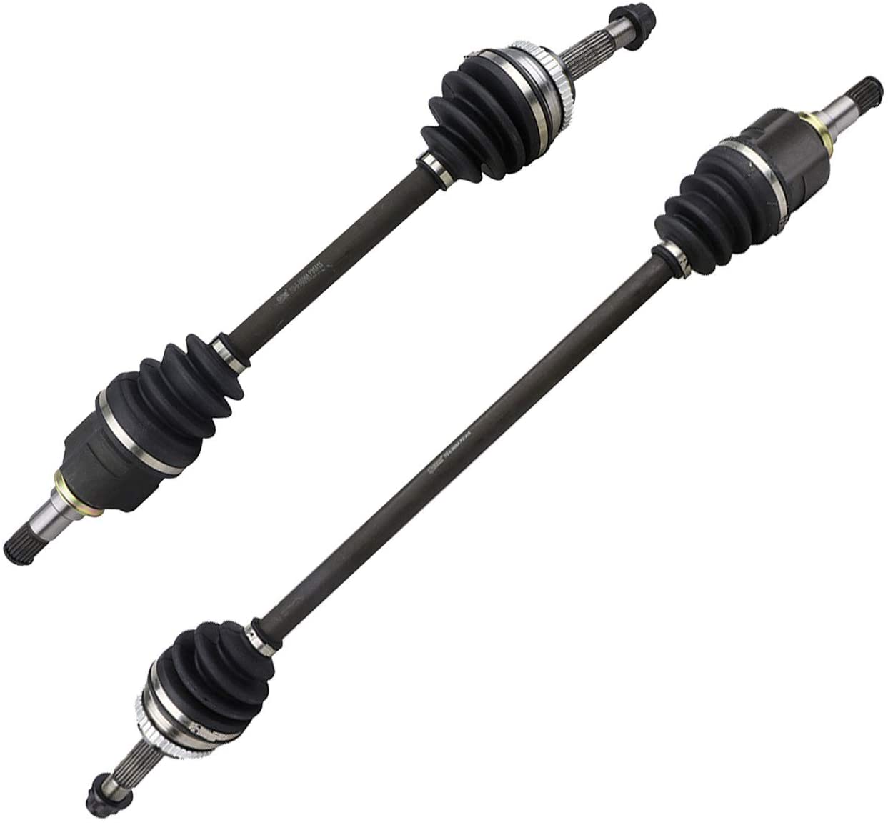 Bodeman - Pair 2 Front CV Axle Drive Shaft Assembly (Driver & Passenger Side) for 2000-2005 Toyota Echo/ 2004-2006 Scion xA xB
