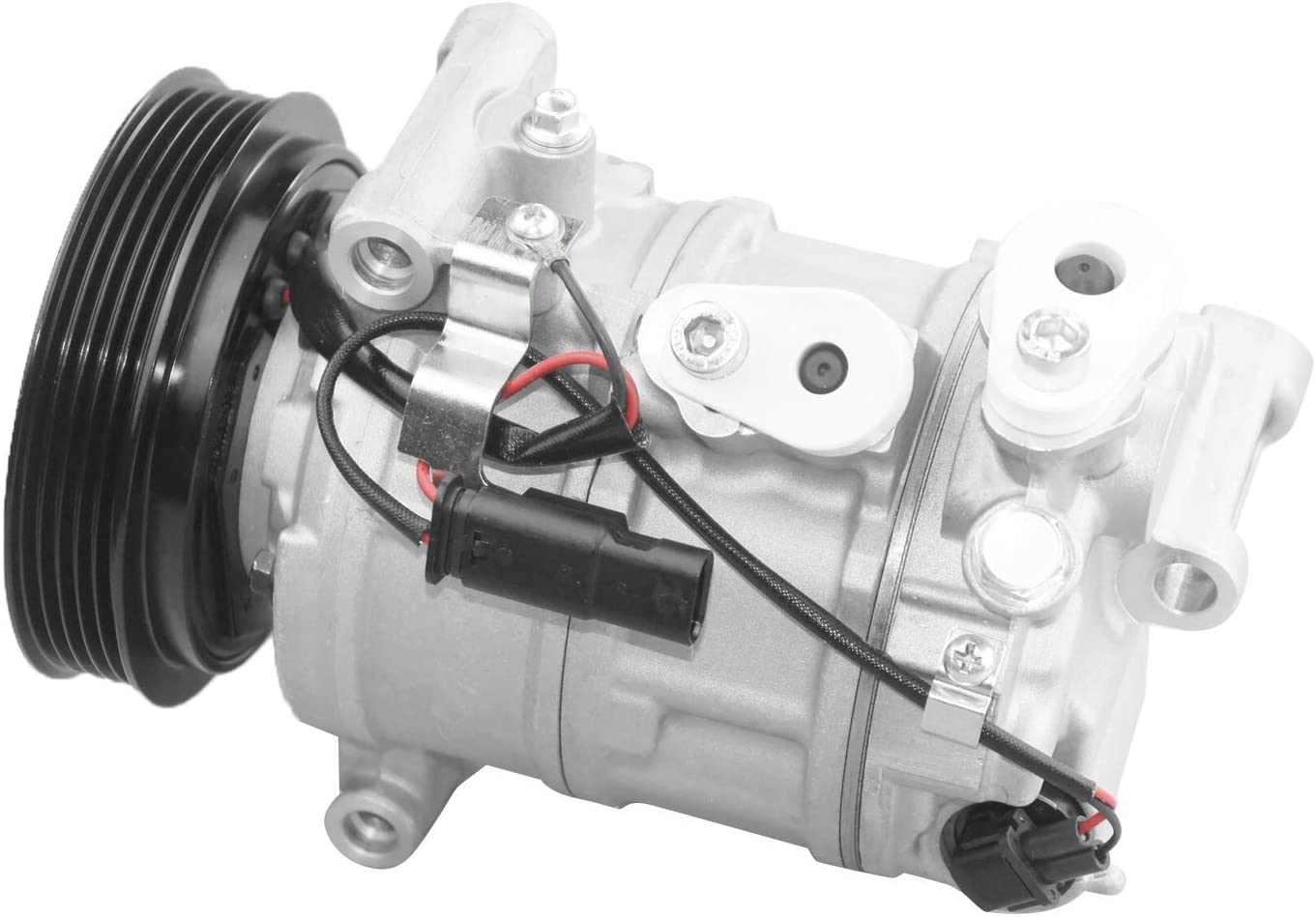 JUN A/C Compressor & Clutch Compatible with 17-19 Infiniti QX30 14-20 Benz CLA250 GLA250 GLA45