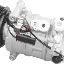 JUN A/C Compressor & Clutch Compatible with 17-19 Infiniti QX30 14-20 Benz CLA250 GLA250 GLA45
