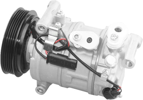 JUN A/C Compressor & Clutch Compatible with 17-19 Infiniti QX30 14-20 Benz CLA250 GLA250 GLA45