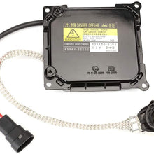 HID Ballast with Ignitor - Xenon Headlight Control Unit Compatible with Lexus SC430 ES350 LS460, Toyota Prius Avalon - Replaces 85967-51040, 81107-33761, 81107-30D30, 81107-12A80,DDLT003, KDLT003