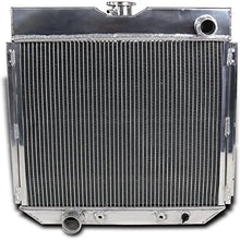 Spec-D Tuning 3 Core Manual Transmission 20" Driver/Left Side Radiator for 1967-1970 Ford Mustang/Falcon V8
