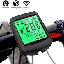 XinQuan Wang Multifunction Road Bike Computer MTB Bicycle Odometer LCD Display Digital Wireless Bike Speed Meter Cycling Speedometer Auto Gauge