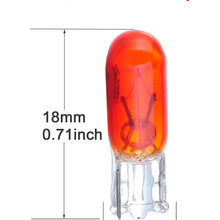 cciyu T5 74 Halogen Interior Light Bulb Instrument Cluster Gauge Dash Lamp,20 Pack (yellow)