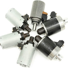 Remanufactured 6PCS 722.6 Automatic Transmission Solenoids Kit Compatible with Mercedes Benz 5-SPEED Chrysler Dodge 1996-ON