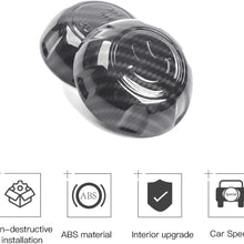 RT-TCZ Shift Gear Knob Trim Cover Drive Mode Shift Knob Trim Cover Interior ABS Decoration Accessories for Jeep Wrangler JK JKU 2011-2018 Sport X Sahara Rubicon Carbon Fiber