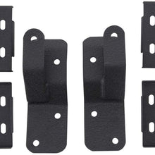 HEKA Heavy Duty hi Lift and Trail Jack Mounting Brackets for Defender Roof Rack