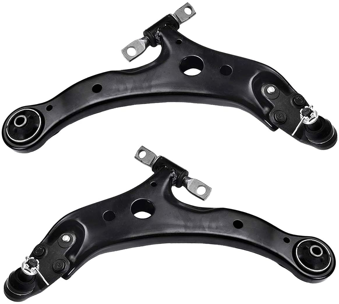 AUQDD 2PCS K620333 K620334 (W/o sport package) Left & Right Suspension Front Lower Control Arm and Ball Joint Assembly Compatible With Lexus ES300 ES330 RX350 RX400h RX330 Toyota Camry Highlander