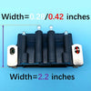 Tuzliufi Ignition Coil for Outboard 2hp 2.3hp 2.5hp 3hp 3.3hp 4hp 6hp 8hp 9.9hp 15hp 28hp 40hp 45hp 50hp 55hp 80hp 90hp 105hp 115hp 150hp 175hp Dual Plug Wire 0583740 583740 583298 879614 New Z370