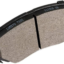TUPARTS 4 Pcs Ceramic Front Brake Pads fit for 2013-2015 Acura ILX 2003-2017 Honda Accord 2012-2017 Honda Civic 02-06 2012-2016 Honda CR-V 2016 Honda CR-Z 2003-2011 Honda Element 2013-2014 Honda Fit