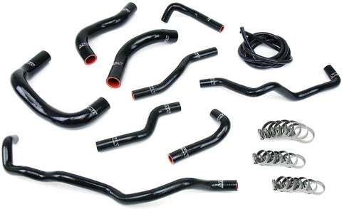 HPS 57-1341-BLUE Blue Silicone Radiator Coolant/Heater Hose Kit