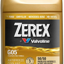 Zerex G-05 Antifreeze/Coolant, Ready to Use - 1gal (Case of 6) (ZXG05RU1-6PK)
