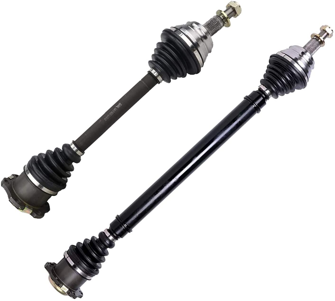 Bodeman - Pair 2 Front Left & Right CV Axle Drive Shaft Assembly for 1999-2005 VW Volkswagen Jetta Models (Check Specific Fitment)