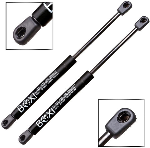 BOXI 2pcs Universal Lift Support For Camper Rear Glass Window Lift Supports Extended Length 12.99 IN, Compressed Length 8.42IN, Force 30 Lbs, 10mm(3/8