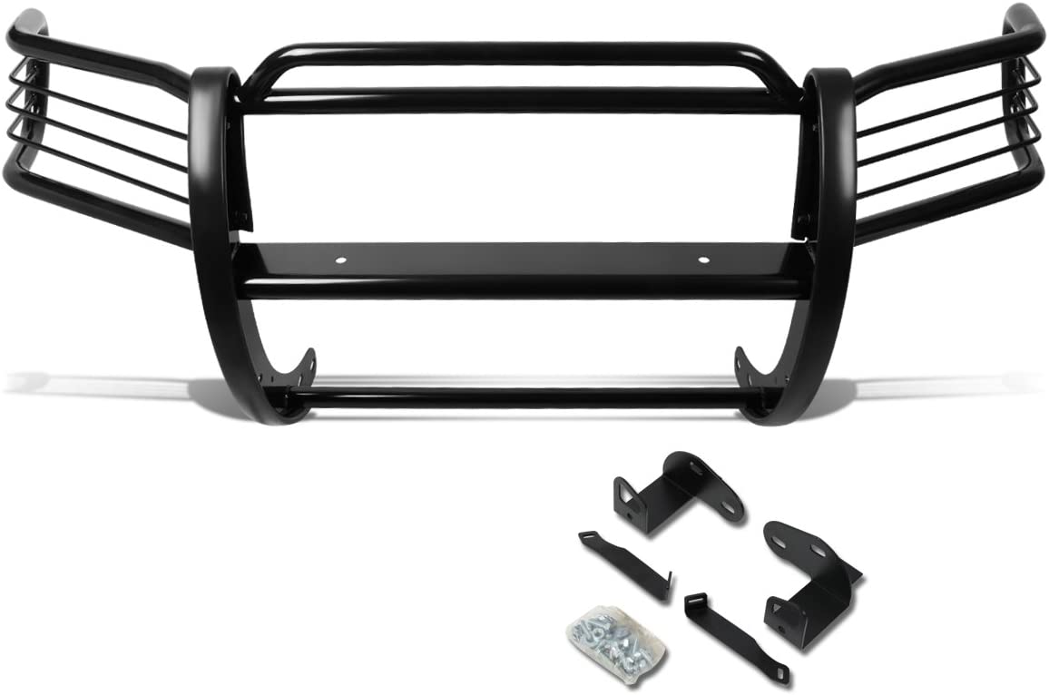 DNA MOTORING GRILL-G-025-BK Front Bumper Brush Grille Guard,Black (Black)