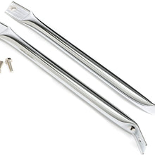 Trans-Dapt 9176 Chrome Radiator Support Bars - Set of 2
