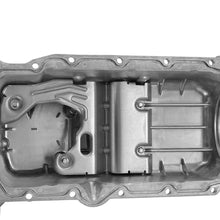 A-Premium Engine Oil Pan Compatible with Chevrolet Express 1500 2008 Silverado 1500 2007-2013 GMC Sierra 1500 2007