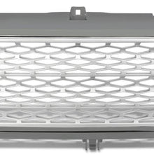 DNA Motoring GRF-063-CH-SL Front Bumper Grille Guard, 1 Pack