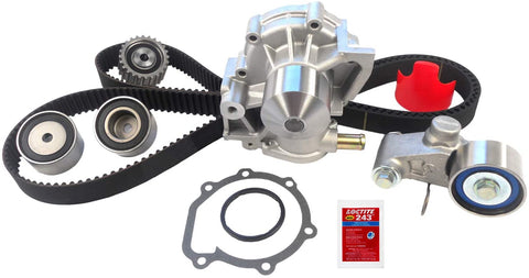ACDelco TCKWP277A Professional Timing Belt and Water Pump Kit with Tensioner and 3 Idler Pulleys