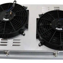 CoolingCare 4Row Aluminum Radiator+Shroud+Fan for Chevy/GMC C/K Series 10 20 30 Pickup Truck Suburban 1967-72