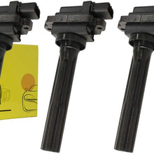 DEAL Pack of 4 New Ignition Coils For Tracker - Suzuki Aerio Esteem Sidekick Vitara 1.6L 1.8L 2.0L L4 Compatible With UF237 C1159