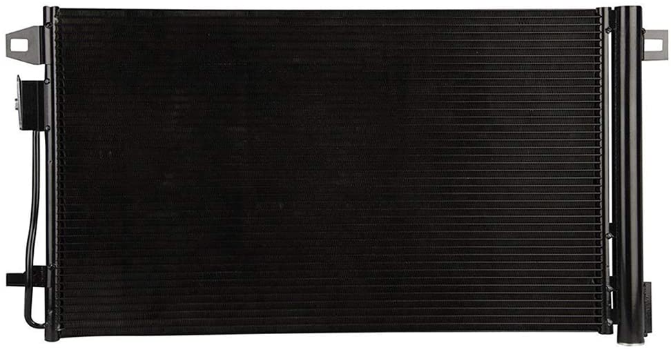 QUALINSIST 3649 A/C Air Condenser Assembly for 2008-2018 Enclave 2009-2017 Traverse 2007-2017 G-MC A-Cadia 2017 G-MC A-Cadia Limited 2007-2010 S-aturn Outlook