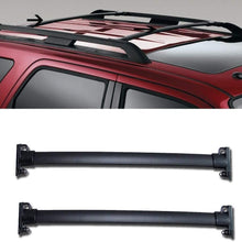AOKAILI Black Al Roof Rack Cross Bars Top Rail Carries