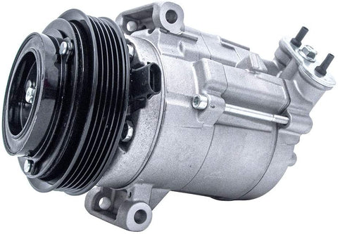 FKG AC Compressor and A/C Clutch CO 22276C Fit for 2010-2011 Chevy Equinox 2.4L, 2010-2011 GMC Terrain 2.4L
