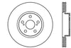 StopTech 127.44160R Sport Drilled/Slotted Brake Rotor (Front Right), 1 Pack