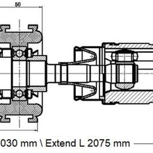 DSS Drive Shaft Assembly Rear Nissan Rogue (2008-2015)