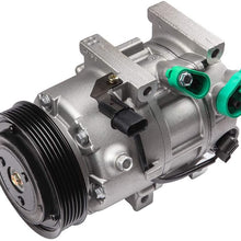 Ineedup AC Compressor and A/C Clutch for Hyundai Sonata Kia Optima 2.0L 2.4L 2012-2015 CO 29159C