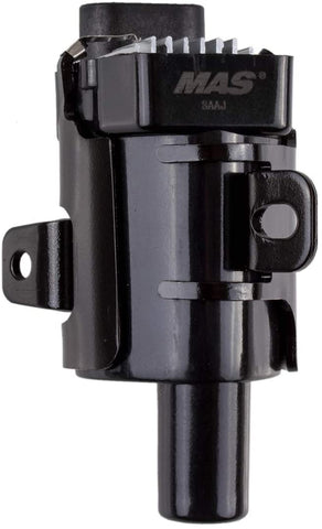 MAS Round Ignition Coils on Plug Pack Compatible with Chevrolet GMC V8 4.8L 5.3L 6L UF262 C1251 D-585 E254 E254P 52-1647 GN10119 IC413 10457730 19005218 8-10457-730-0