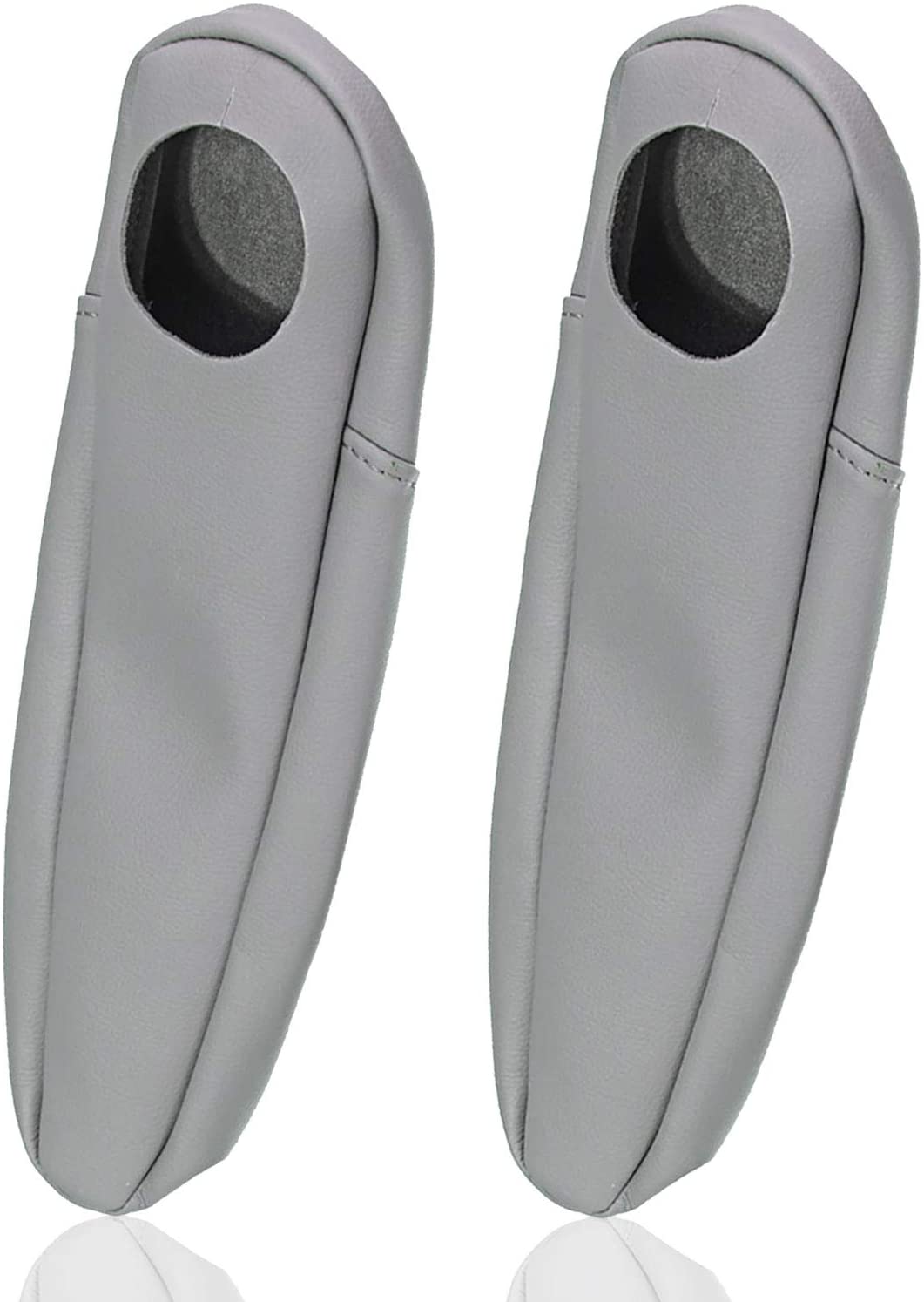 Wadoy Pair PU Leather Seat Armrest Cover for Honda Odyssey 2005-2010(Gray)