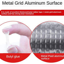 freneci Super Strong Waterproof Aluminum Foil Butyl Rubber Tape High Ductility Toughness - 20cmx5m