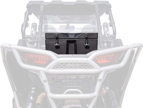 SuperATV Heavy Duty Insulated Rear Cooler / Cargo Box for Polaris RZR XP 1000 / XP 4 1000 (2014+) - Sealed Lid Keeps Ice in and Mud Out!