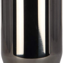 DC Sports EX-1024 Universal Omega Black Chrome Round Exhaust Tip