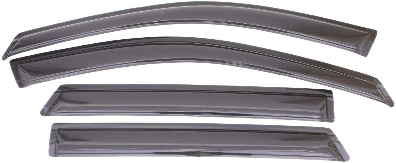 Auto Ventshade 94534 Original Ventvisor Side Window Deflector Dark Smoke, 4-Piece Set for 2013-2018 Hyundai Santa Fe