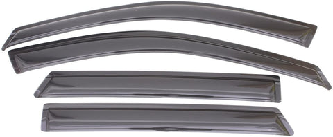 Auto Ventshade 94534 Original Ventvisor Side Window Deflector Dark Smoke, 4-Piece Set for 2013-2018 Hyundai Santa Fe