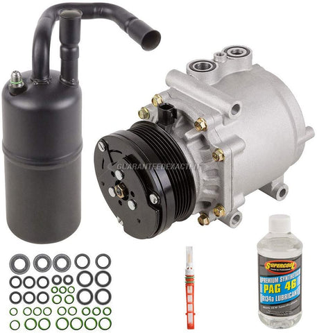 AC Compressor & A/C Kit For Mercury Grand Marquis Marauder & Ford Crown Victoria 2003 2004 2005 - BuyAutoParts 60-80333RK New