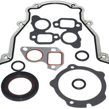 TCS 45993 Timing Front Cover Water Pump Gasket Crankshaft Seal Set 4.8 5.3 5.7 6.0 for Chevrolet Silverado Express Camaro GMC Sierra Savana 1500 2500 3500 Yukon Cadillac Buick LS LS1 LS6 LS2 LS3