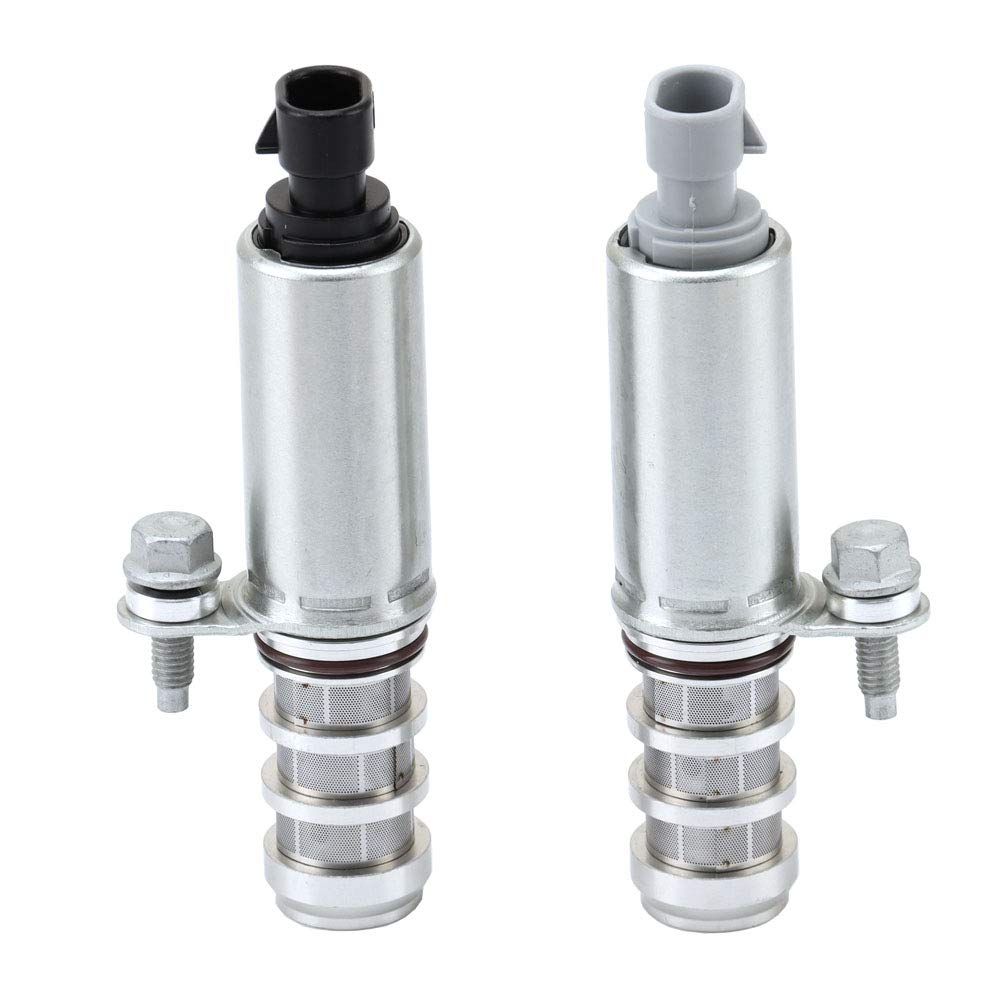 Intake & Exhaust Camshaft Position Actuator Solenoid Valve Kit for GM Chevy Malibu HHR Buick Pontiac 2.0L / 2.2L / 2.4L Replaces Part Number 12655421, 12655420