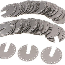 D DOLITY 100PSC/SET Solar Panel PV Grounding Clip/Washer/Spacer 45x45mm