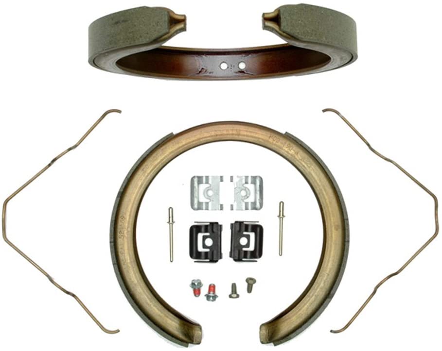 Raybestos 784PG Professional Grade Parking Brake Shoe Set - Drum in Hat