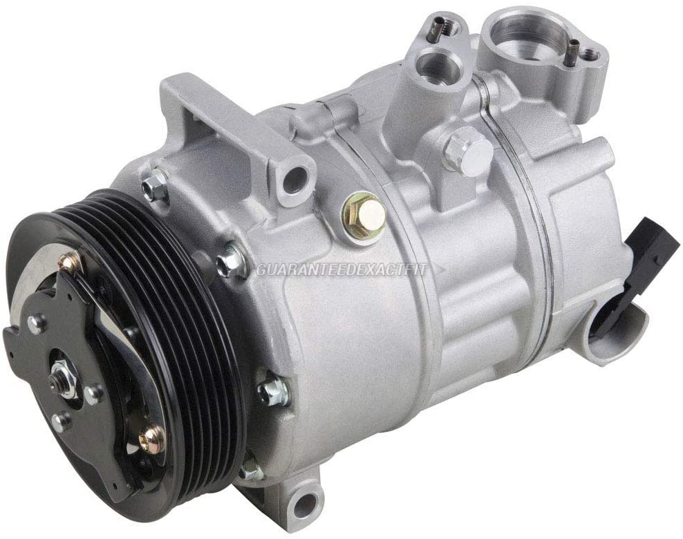 AC Compressor & A/C Clutch For VW Golf GTI Jetta Passat CC New Beetle Eos Tiguan R32 Audi A3 Q3 TT A4 Allroad Quattro - BuyAutoParts 60-02038NA New