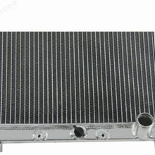 CoolingSky 2 Row All Aluminum Radiator +12 Inches Fan W/Shroud Combo for 1994-2001 Acura Integra &1992-00 Honda Civic &Civic Del Sol