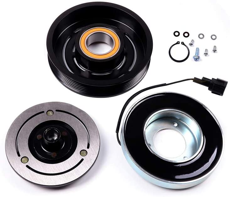 SCITOO AC Compressor Clutch Compatible with CO 10874JC for Nissan Maxima Altima 2002 2003 2004 2005 2006 2007