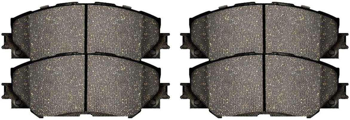 AutoShack SMK1210 Front Semi Metallic Brake Pads